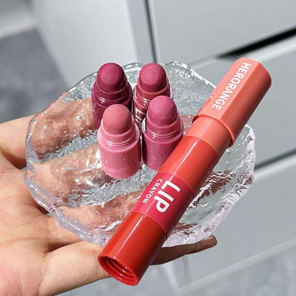 ลิปดินสอ ลิปเลโก้ Herorange Crayon Lipstick​ 4 เฉดสี No.HR539