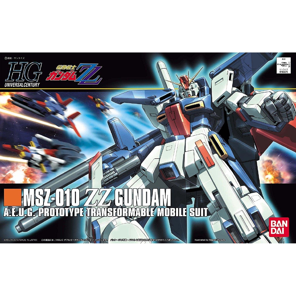 111 HGUC MSZ-010 ZZ GUNDAM สินค้าใหม่ ของแท้