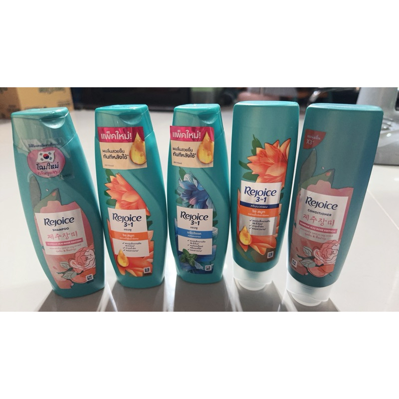 รีจอยส์ ยาสระผม/ครีมนวดคอลเลคชั่นน้ำหอม ลูมินัส โรส แชมพู/ครีมนวด  120มล.