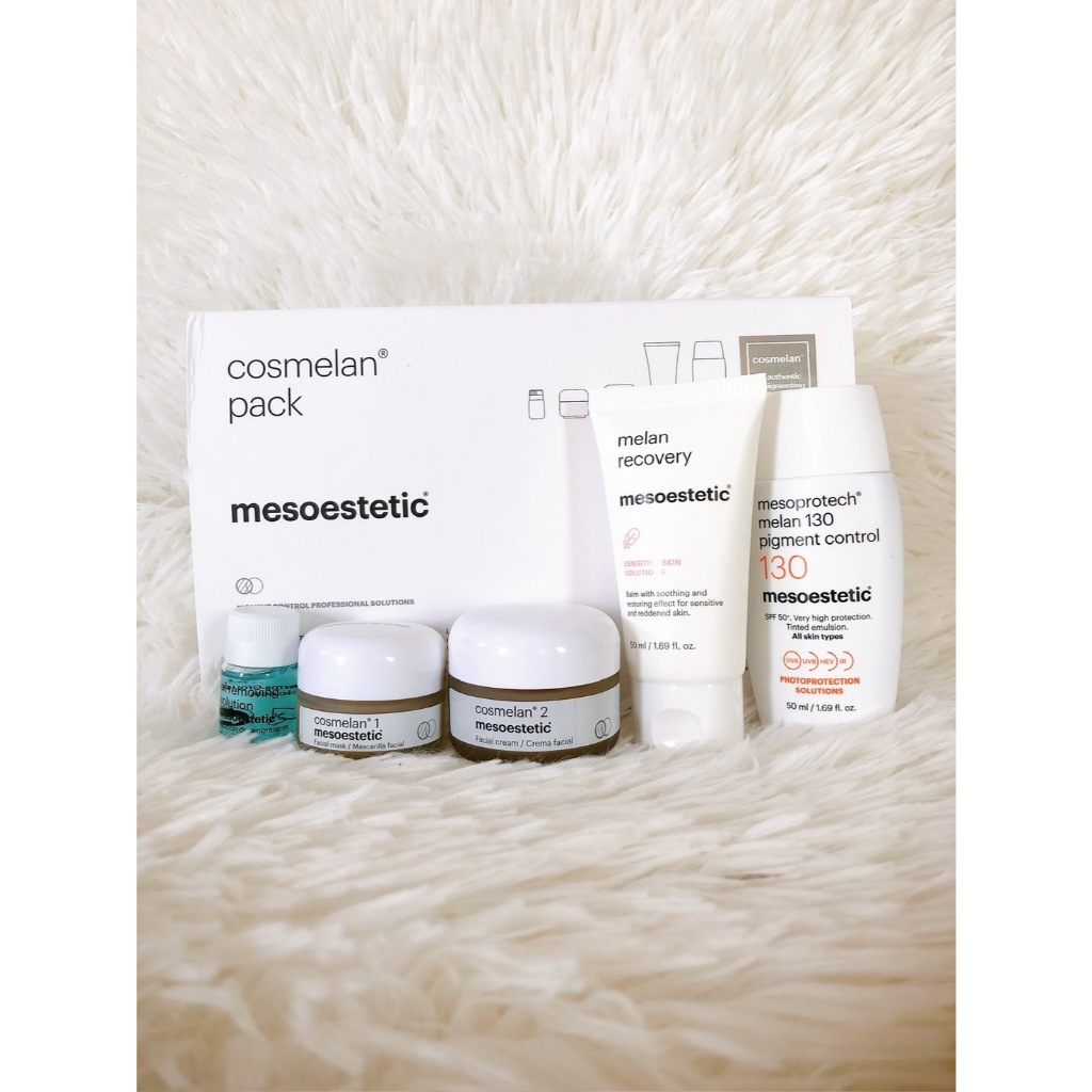 เซตครีมรักษาฝ้า กระ (5ชิ้น) cosmelan pack