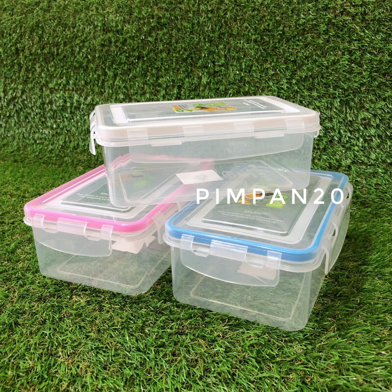 กล่องเก็บอาหาร กล่องใส่อาหาร BPA free 1 ช่อง NO.431