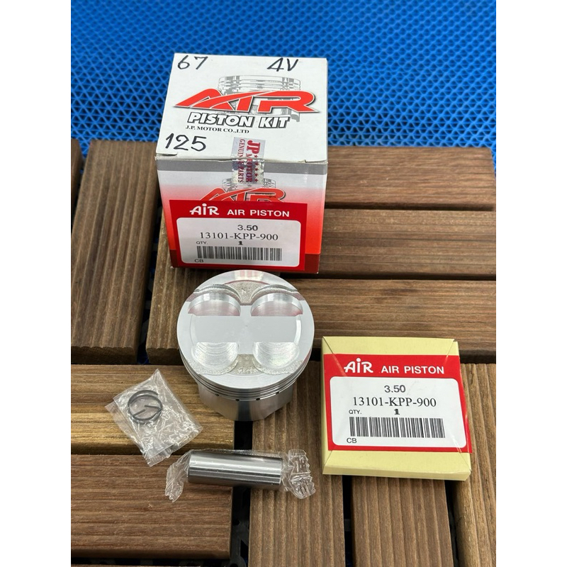 ลูกสูบ67/4วาล์วสลัก15มิลลูกสูบCBRขนาด67มิลสลัก15มิลพร้อมปาดหลบวาว4วาวขนาด22-25มิล