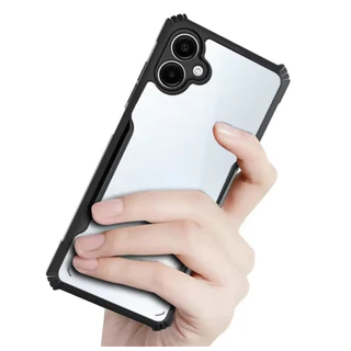 [ส่งจากไทย]เคสกันกระแทก สำหรับ Samsung S26Ultra A57 A37 S25FE A17 A07 A56 A36 A16 A06 A55 A54เคสขอบนิ่มหลัง ใสแข็งPC+TPU