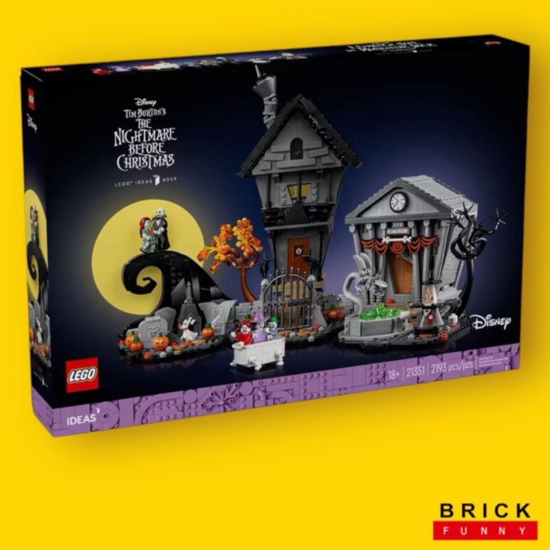 Lego Idea 21351 Disney Tim Burton's The Nightmare Before Christmas เลโก้ของแท้ 100% จัดส่งไวครับ