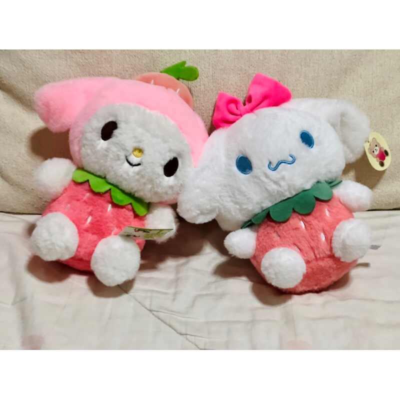 ตุ๊กตาไซส์ปกติ น้องมายเมโลดี้ + น้องชินนามอน ชุดเดียวกัน แฝดคนละฝา (ตู้คีบกลาง)