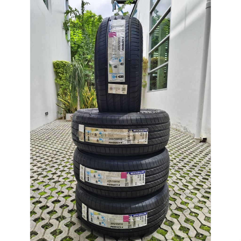 ยางรถยนต์ MICHELIN 205/55 R16 รุ่น PRYMACY4 ปี2022 (ราคา4เส้น)