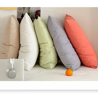 HT ปลอกหมอน 48*74cm ผลิตจากผ้าเย็น ปลอกหมอนสีพื้น ซักทําความสะอาดได้ 1 ชิ้น นอนสบาย COD