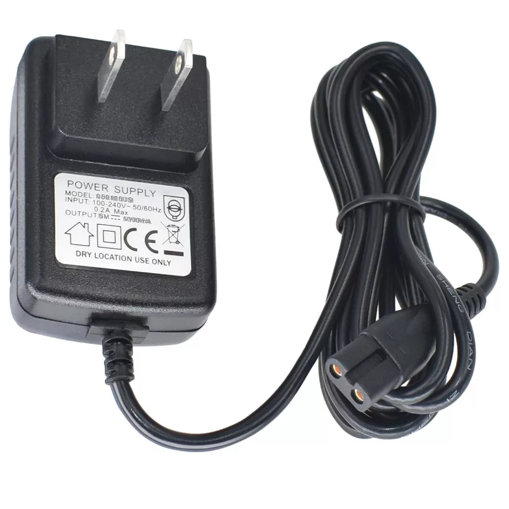 Replacment Charger for Kemei 5V BaByliss PRO Trimmer 4.5VPower Adapter Compatible ตัดผม เครื่องชาร์จ