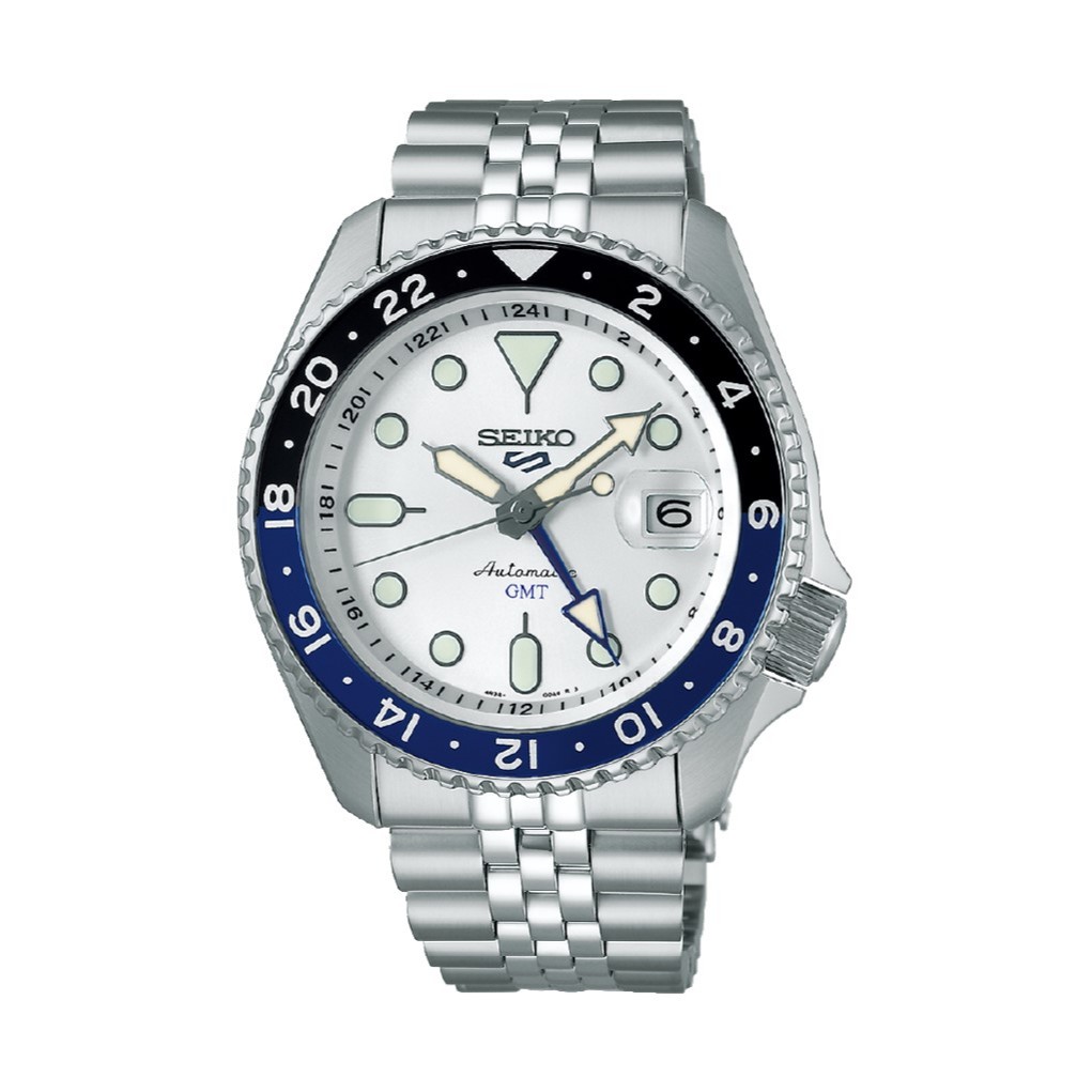 Seiko (ไซโก) นาฬิกาข้อมือ Seiko 5 Sports SKX series GMT SSK033K SSK035K SSK036K 42.5 มม. City Chain