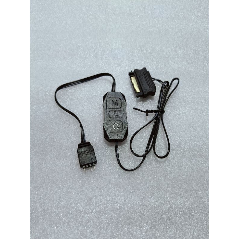 สายแปลงARGB 3pin 5 V/RGB มี1ออก4/1ออก2และตัวควบคุมSata to ARGB / Sata to ARGB+รีโมท ราคา ถูกที่สุด ดีลบีเคเค แกลเลอรีภาพที่ 5