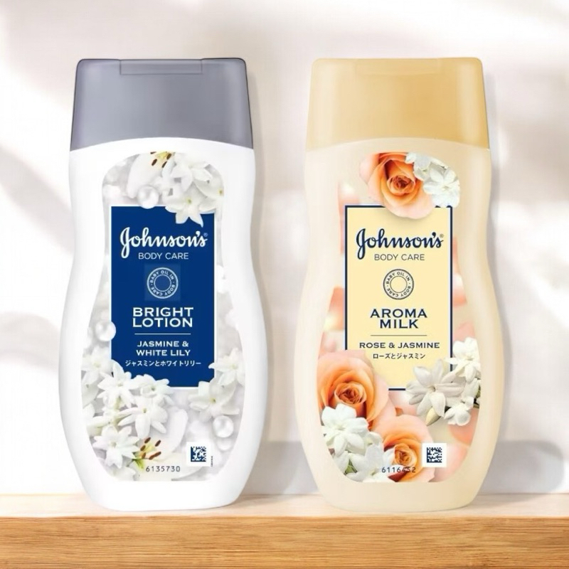 [ในไลฟ์มีโค้ดลด 𝟓𝟎% ]Johnson‘s Body Care Aroma Milk Rose&Jasmine // Jasmine&White Lily บอดี้โลชั่น ของแท้/ฉลากไทย