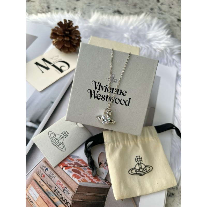 Ariella Pendant VivienneWestwood สี Silver (เงิน) [ของแท้ พร้อมส่ง]