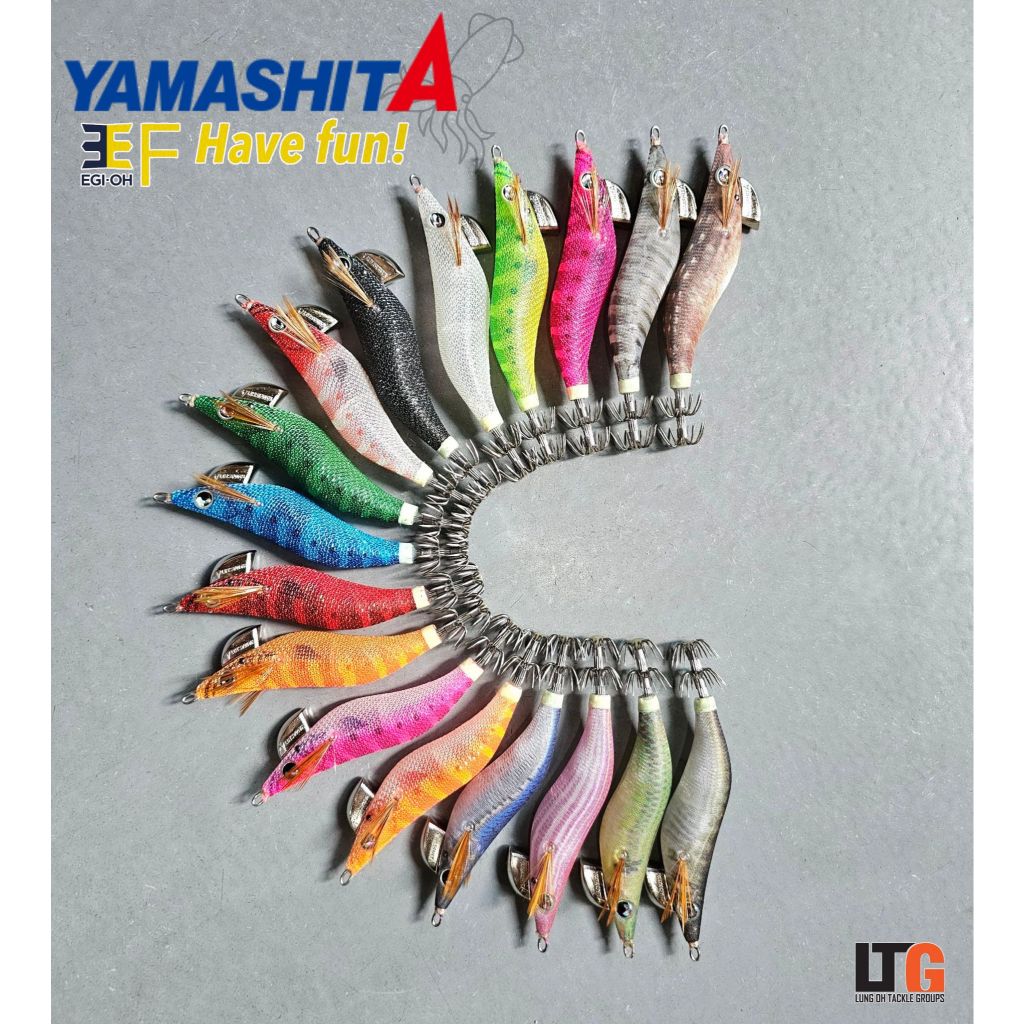 ✨️ โยกุ้ง Yamashita Basic Standard Size 2.0 / 2.5 บอดี้เรืองแสง รุ่นใหม่ล่าสุด!! #โยตกหมึก #โยกุ้ง