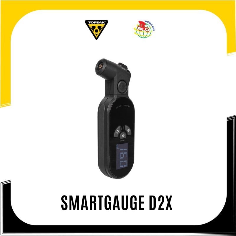 เกจ์วัดลมดิจิตอลแบบพกพา Topeak รุ่น Smartgauge D2x 260psi/18bar