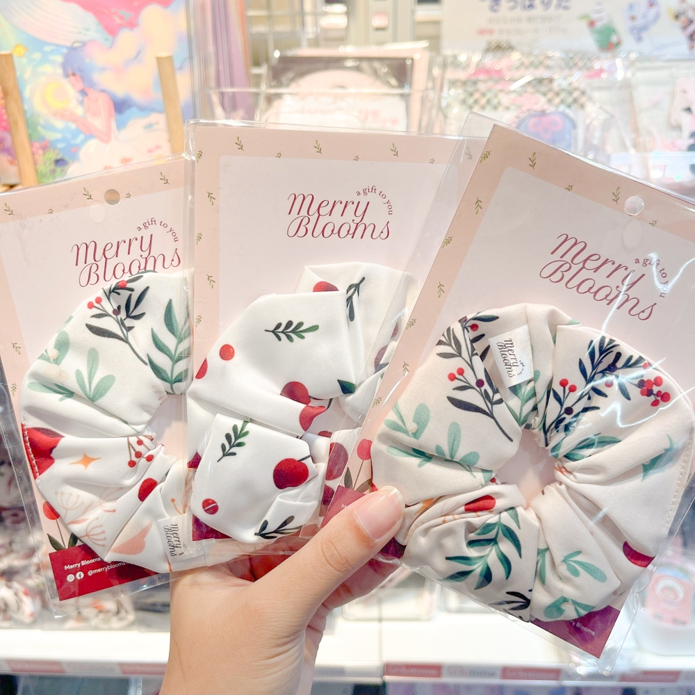 ผ้ารัดผม Scrunchie - ลวดลายน่ารัก [1107 siradasue]