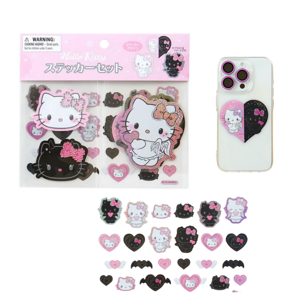 สติ๊กเกอร์ angel and devil design
