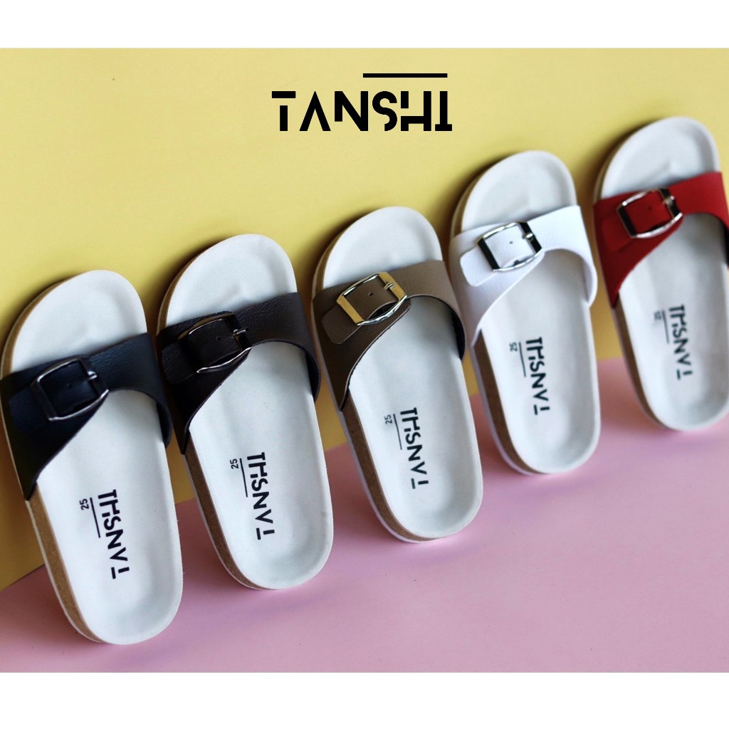 (รองเท้าเด็ก) The Ribbon - Tanshi เด็กผู้หญิงและผู้ชาย รองเท้าสไตล์วินเทจ