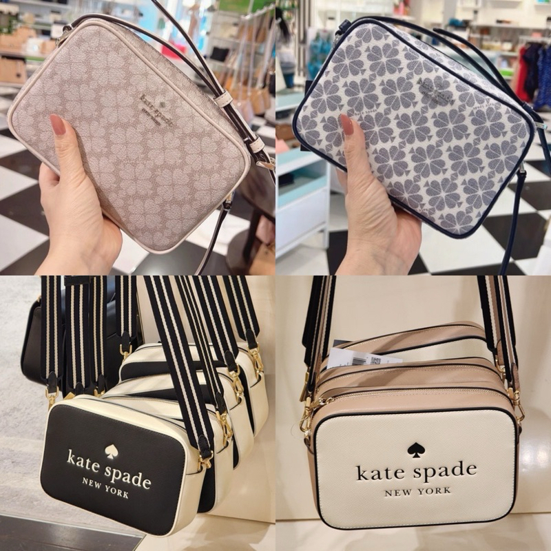 Kate Spade Oh Snap Colorblock Saffiano Leather Mini Camera Bag