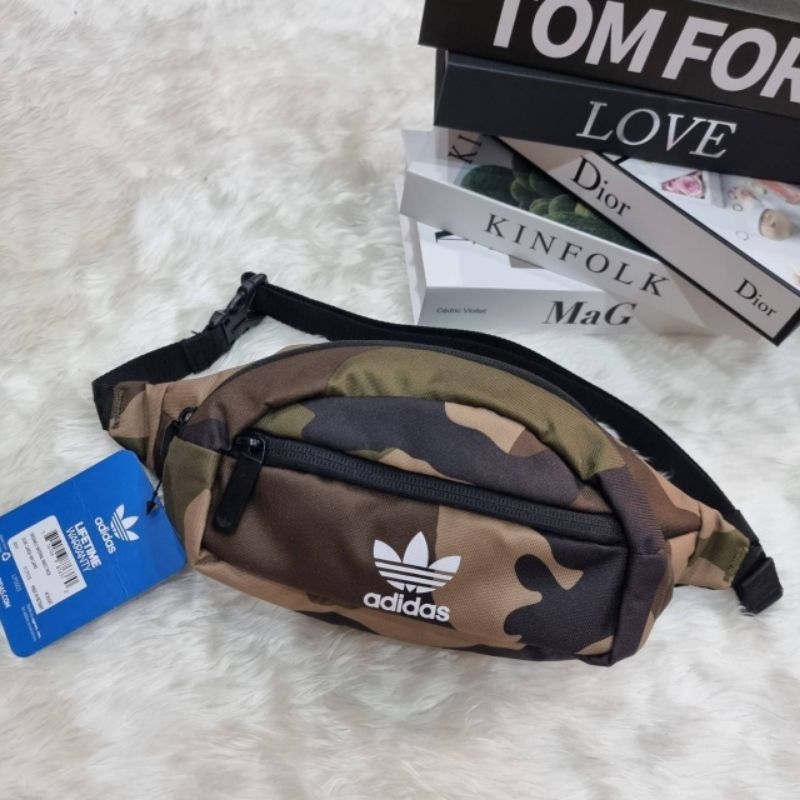 💥 พร้อมส่ง 💥 แท้ 💯% กระเป๋าคาดอก กระเป๋าคาดเอว  Adidas ลายพราง รหัส CK6590