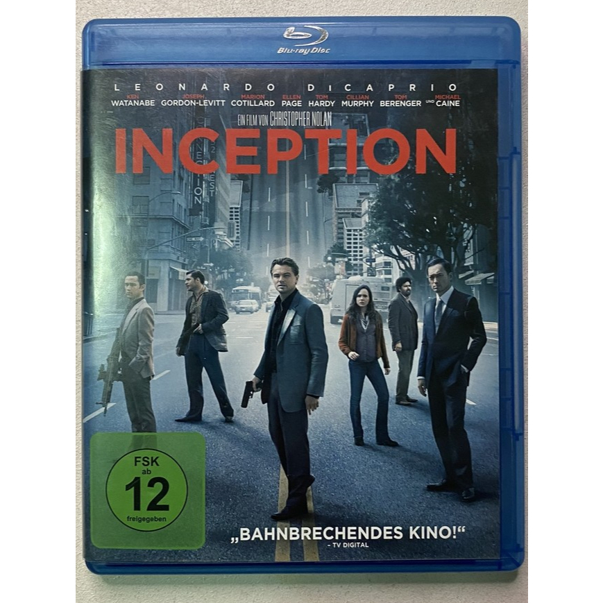 Blu-ray DVD Inception