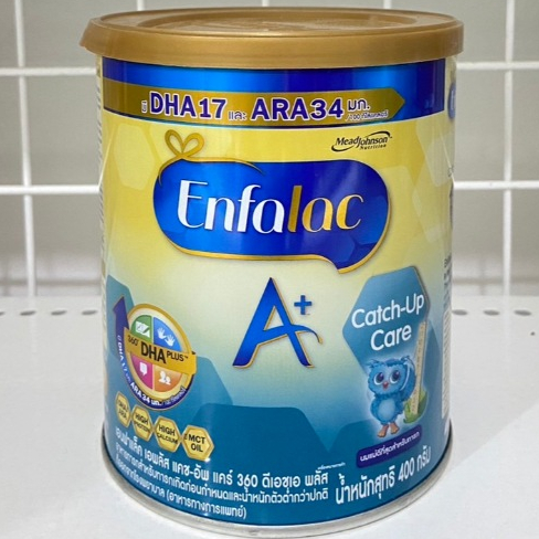 Enfalac A+ Catch up Care เอ็นฟาแล็ค แคชอัพแคร์ สูตร 1 ขนาด 400 กรัม