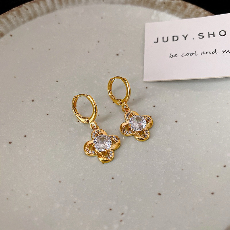 romeo crystal - morning.earrings