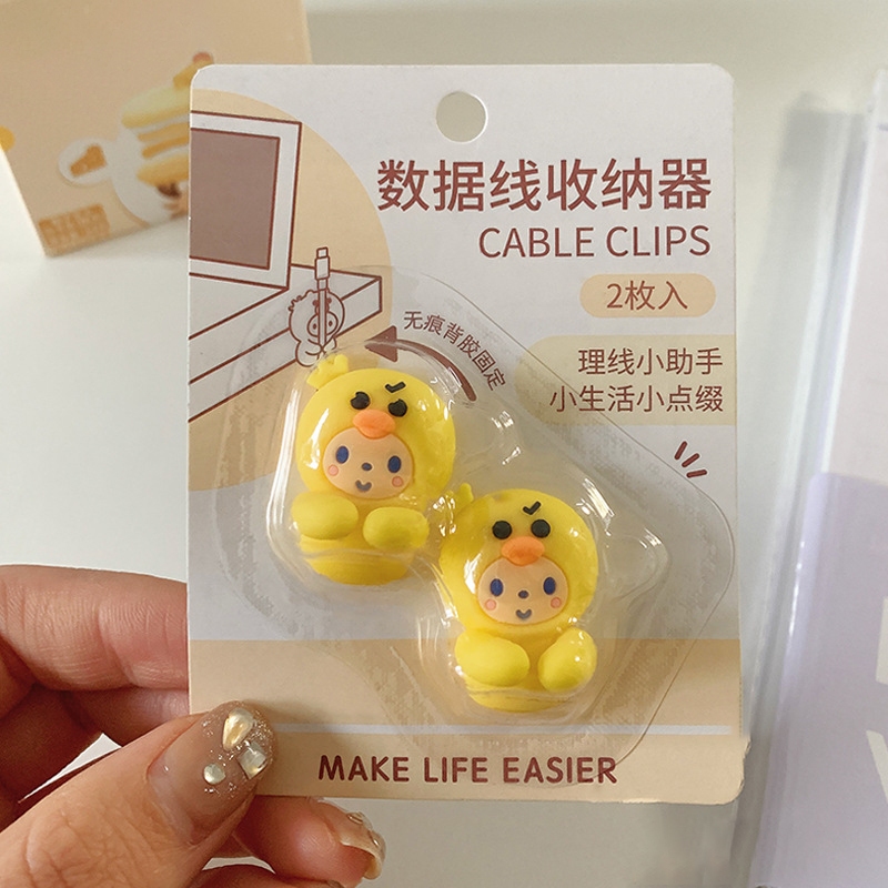 ซิลิโคนจัดระเบียบสาย USB Winder คลิปการจัดการสายเคเบิลที่ยืดหยุ่นสำหรับหูฟัง เมาส์ - รูปที่ 6