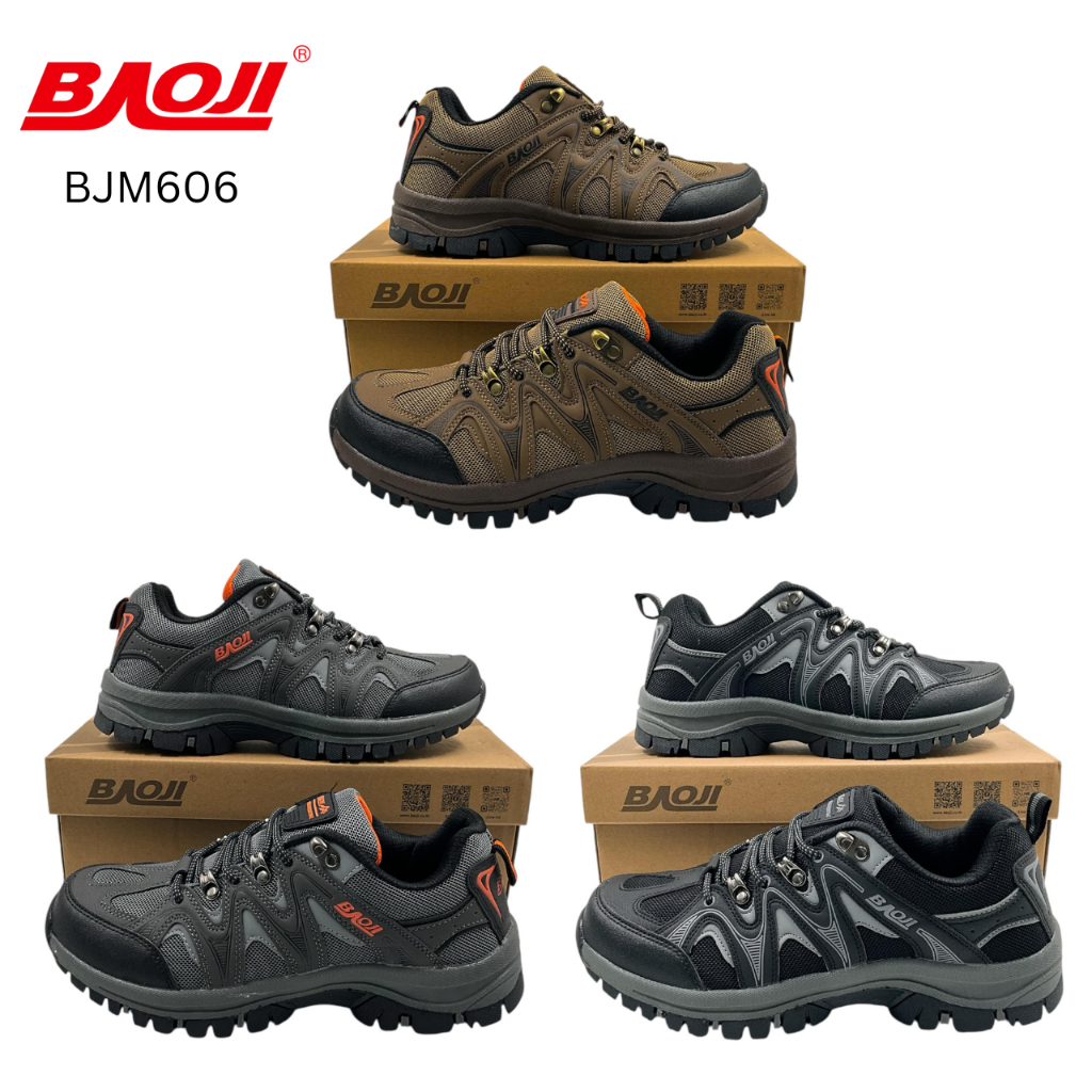 (ตัวแทนจำหน่าย)Baojiแท้ รองเท้าผ้าใบผู้ชาย รุ่นBJM606 ไซส์41-45 (XRLN)