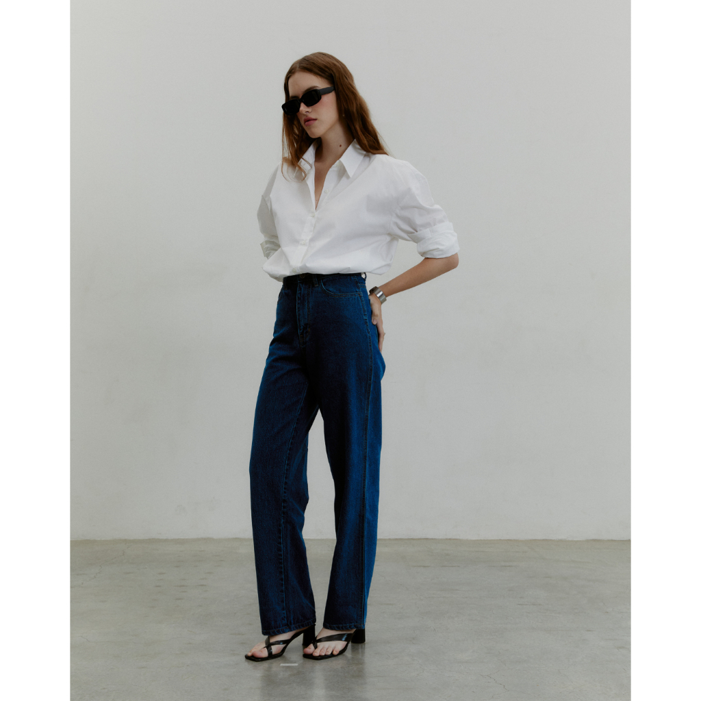 when.we.official - Signature Denim 01 กางเกงยีนส์ผ้าอย่างดี ทรงสวย