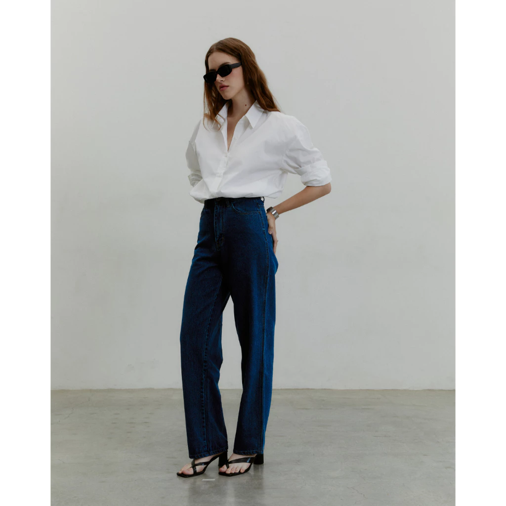 when.we.official - Signature Denim 01 กางเกงยีนส์ผ้าอย่างดี ทรงสวย