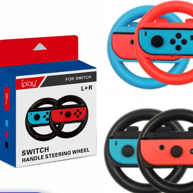 กริบจอยพวงมาลัย nintendoswitch Steering Wheel and Joycon Grips mario kart