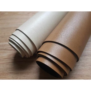 หนังเทียมPVC หนา1.0-2.0มิล ทนทาน ไม่หลุดลอก หนังทำกระเป๋า พวงกุญแจ งานDIY (45*67cm)