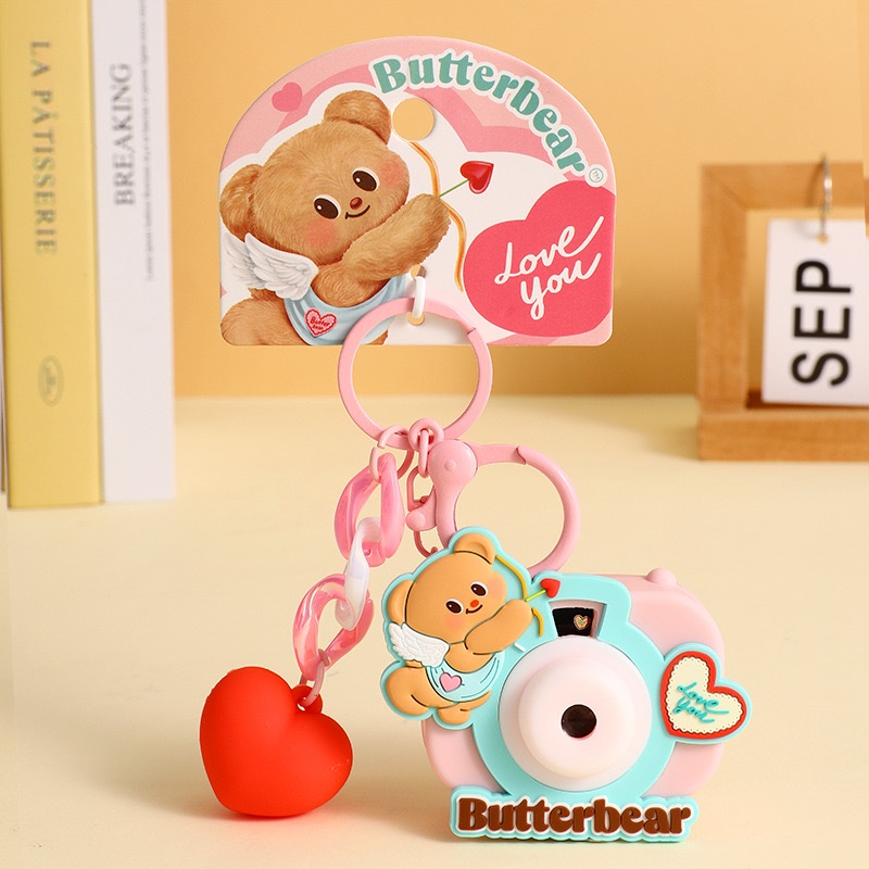 [พร้อมส่ง] พวงกุญแจน้องเนย Butterbear ลิขสิทธิ์แท้ - รูปที่ 7