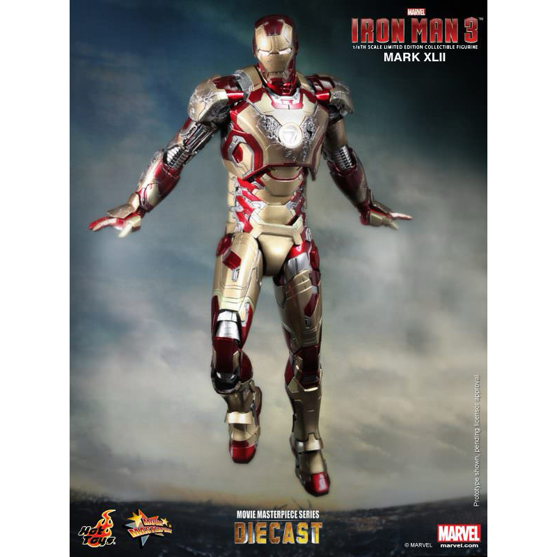 HOT TOYS MMS 197 D02 IRON MAN 3 – IRON MAN MARK XLII (ใหม่)