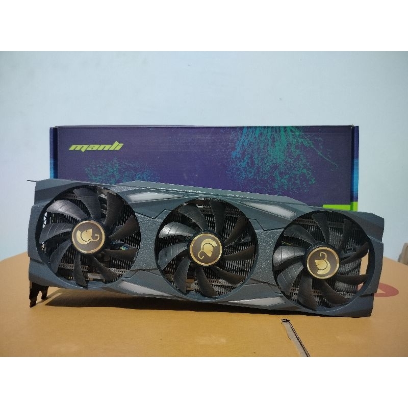 3080TI MANLI มือสองประกันไทย มีกล่อง