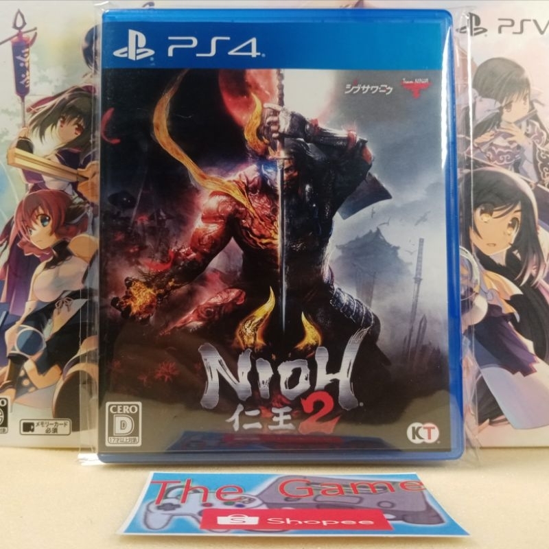 (PS4)​ เเผ่น​เกมส์​ PS4​ -​ PS5​ Nioh​ 2​ ภาค​ 2 ภาษาอังกฤษ​ (English)​ ZONE2