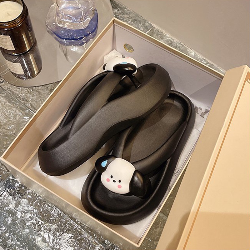 Leyoo สินค้าแนะนำ รองเท้าหูหนีบเสริมส้น งานแฟชั่นน่ารักๆมาใหม่ ที่ใครๆก็ต้องชอบ สีสันสดใส มีให้เลือก 4 สี แต่งอะไหล่น้อง