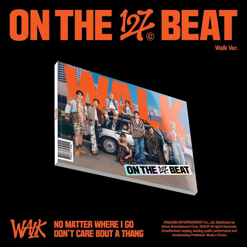 (พร้อมส่ง ) NCT 127 - 6th Album [WALK] (WALK Ver.) อัลบั้ม ไม่แกะ