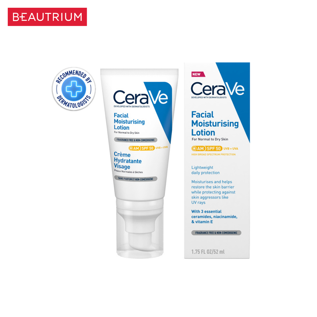 CERAVE لوشن مرطب للوجه SPF50 ‏52 مل
