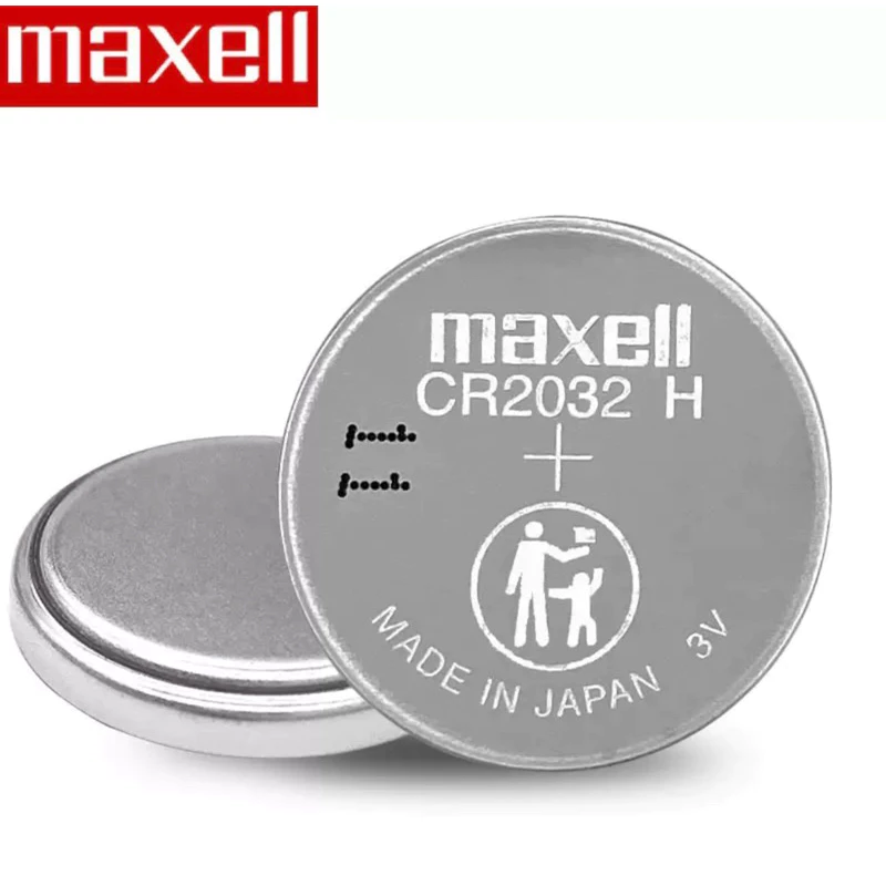 ถ่านMaxell CR2032H Lithium 3V made in Japan แบ่งขาย1ก้อน(ไม่มีแพค)