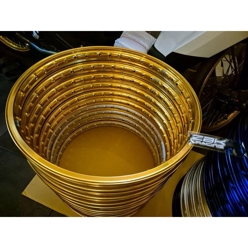 ล้ออาก้อน ทรงรางน้ำเทียบแท้ ขนาด 1.2 17-17 งาน ZBK