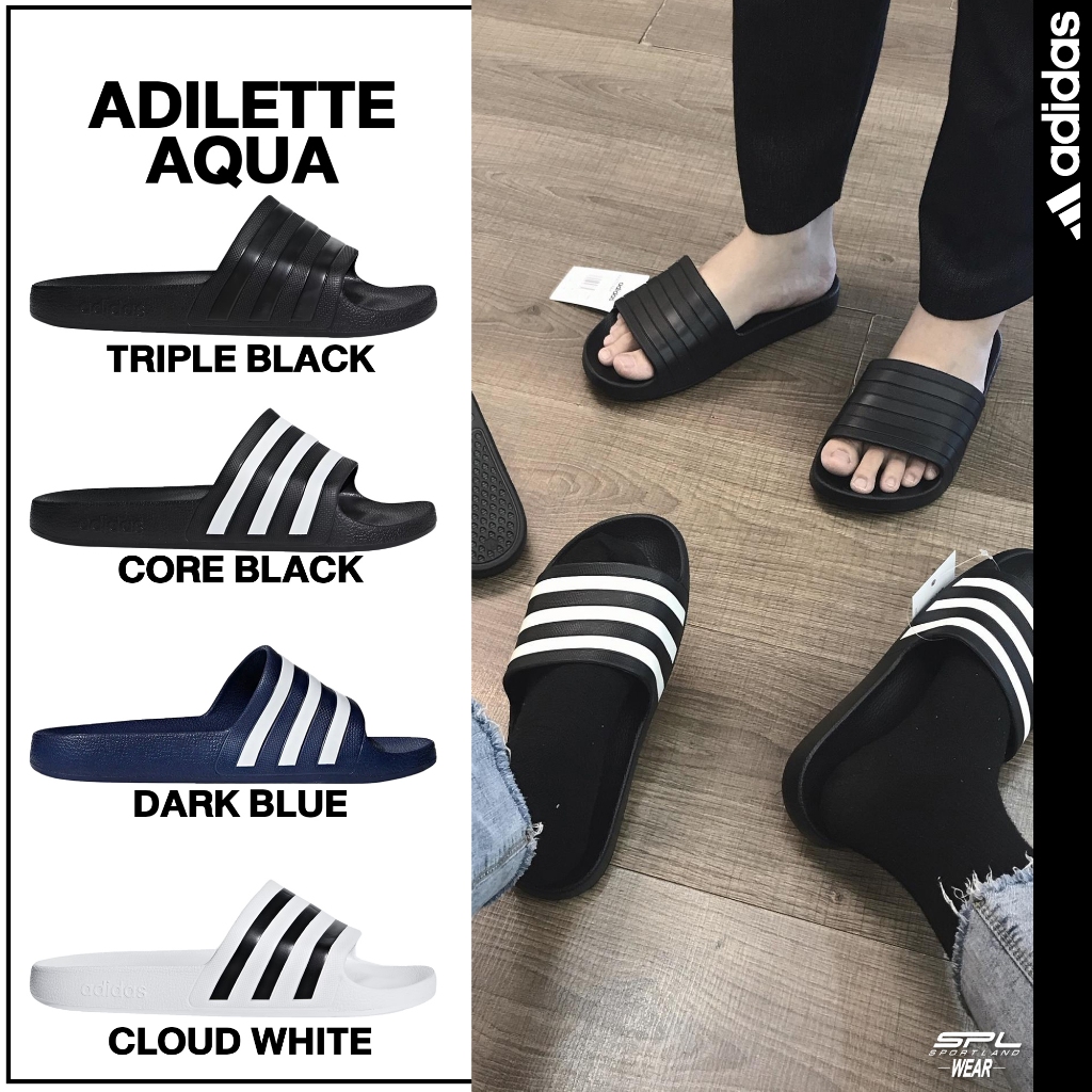 Adidas Collection อาดิดาส รองเท้าแตะ สำหรับผู้หญิง SPF Adilette Aqua F35543 / F35550 / F35542 / F355