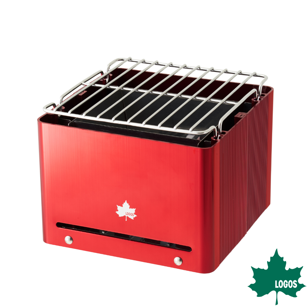 LOGOS เตาปิ้งย่างตั้งโต๊ะ ขนาดเล็ก Cube Tabletop Grill