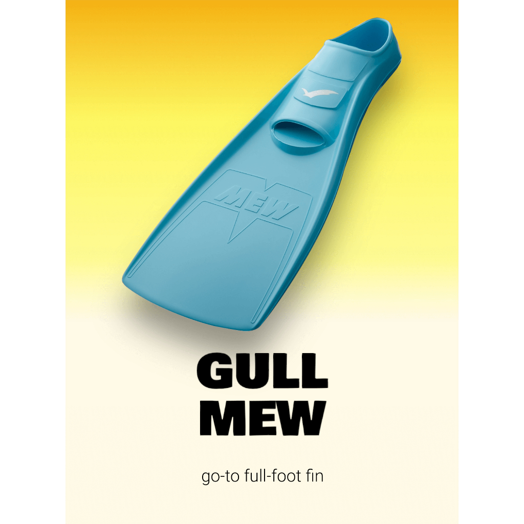 GULL MEW go-to full-foot fin
