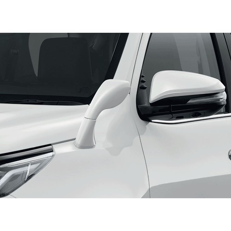 728. (ของแท้) PC401-0K010-2B กระจกมองเสริมด้านข้าง (สีแดง) ฟอจูนเนอร์ Fortuner /เบิกศูนย์