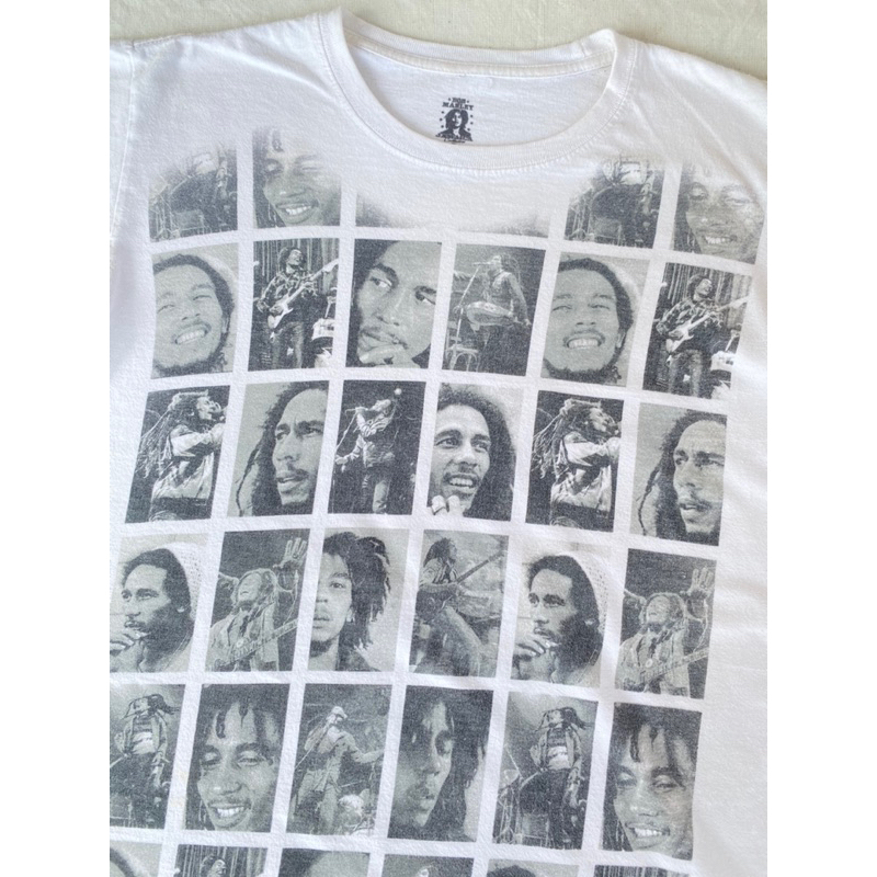 เสื้อยืดวินเทจ เสื้อยืดมือสอง Bob Marley ( S )