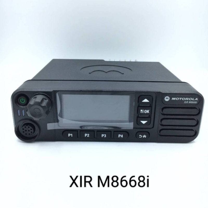 MOTOROLA XIR M8668i  VHF วิทยุสื่อสารโปรแกรมความถี่สำหรับหน่วยงานราชการ ย่านความถี่ 136-174 MHz