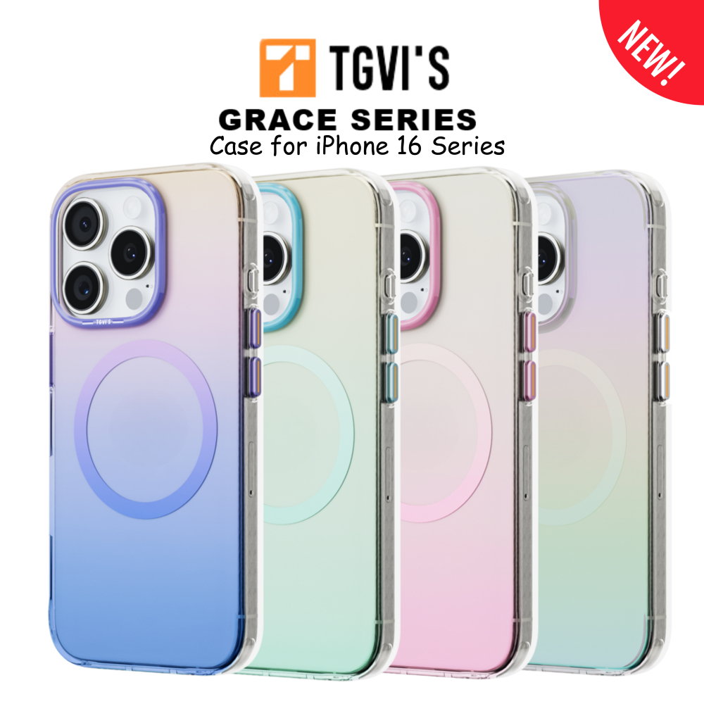 เคสโทรศัพท์มือถือ เคสมือถือ TGVI'S Grace Series Neon เคสกันกระแทก Case Protec สำหรับ iPhone 16 I 16 