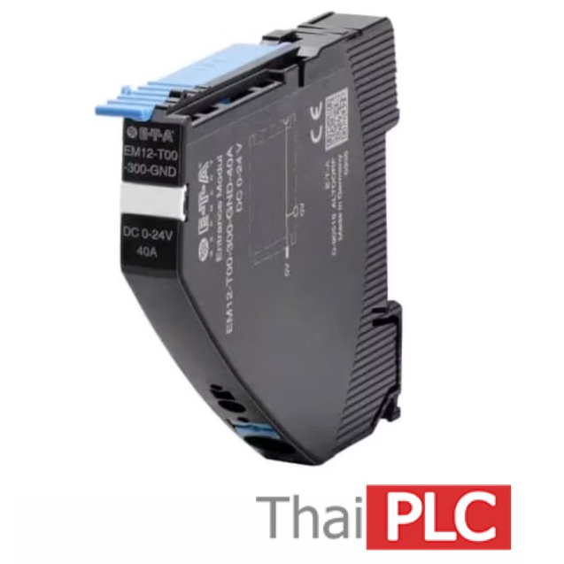 EM12-T00-300-GND-40A .Supply Module center/right-0V-GND