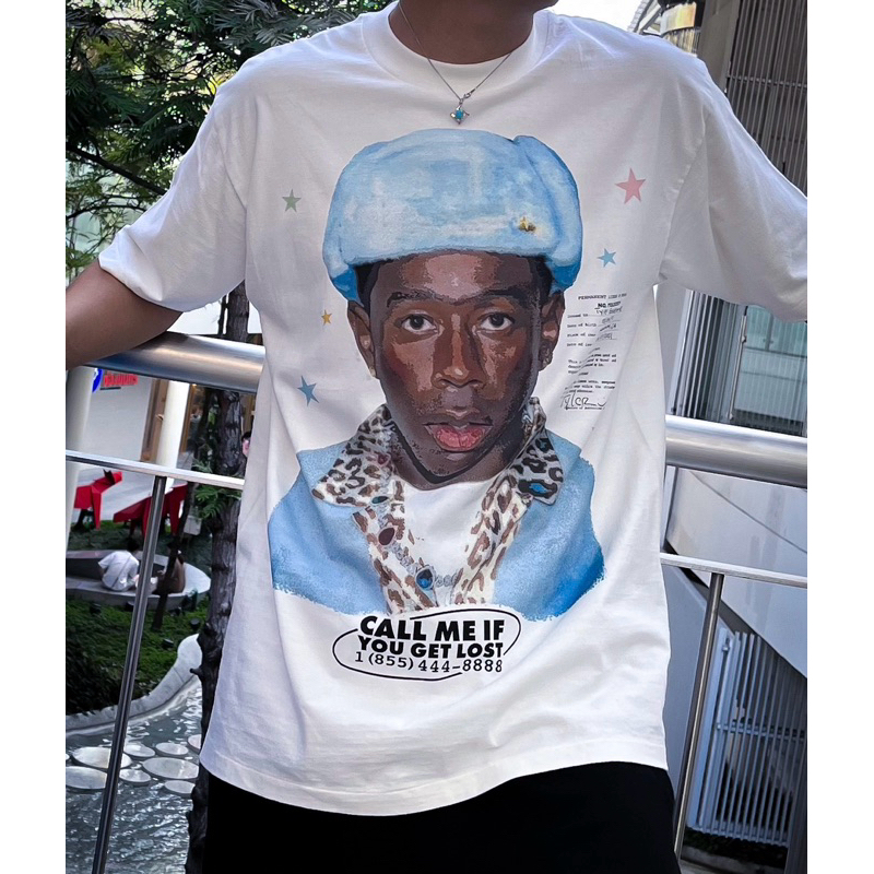Joyboy Bootleg เสื้อยืดลาย Tyler, the Creator 🩵🩷 สกรีน DTG